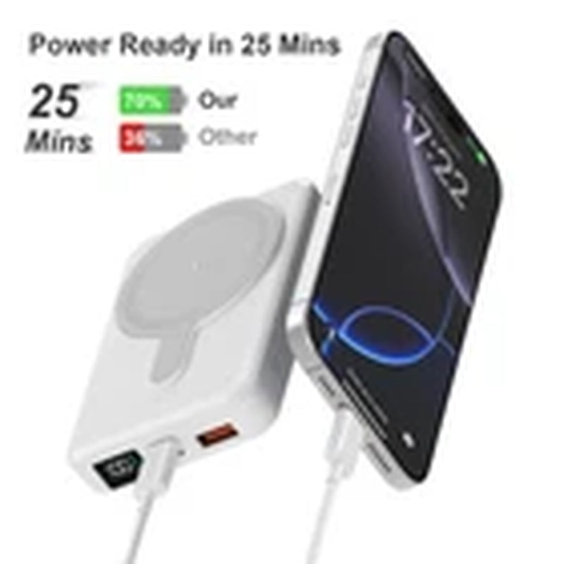 10000Mah Power Bank Magnetic Pack Wireless Charger for Iphone 16/15/14/13/12