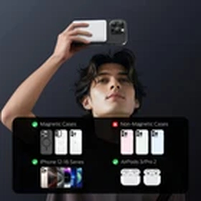10000Mah Power Bank Magnetic Pack Wireless Charger for Iphone 16/15/14/13/12